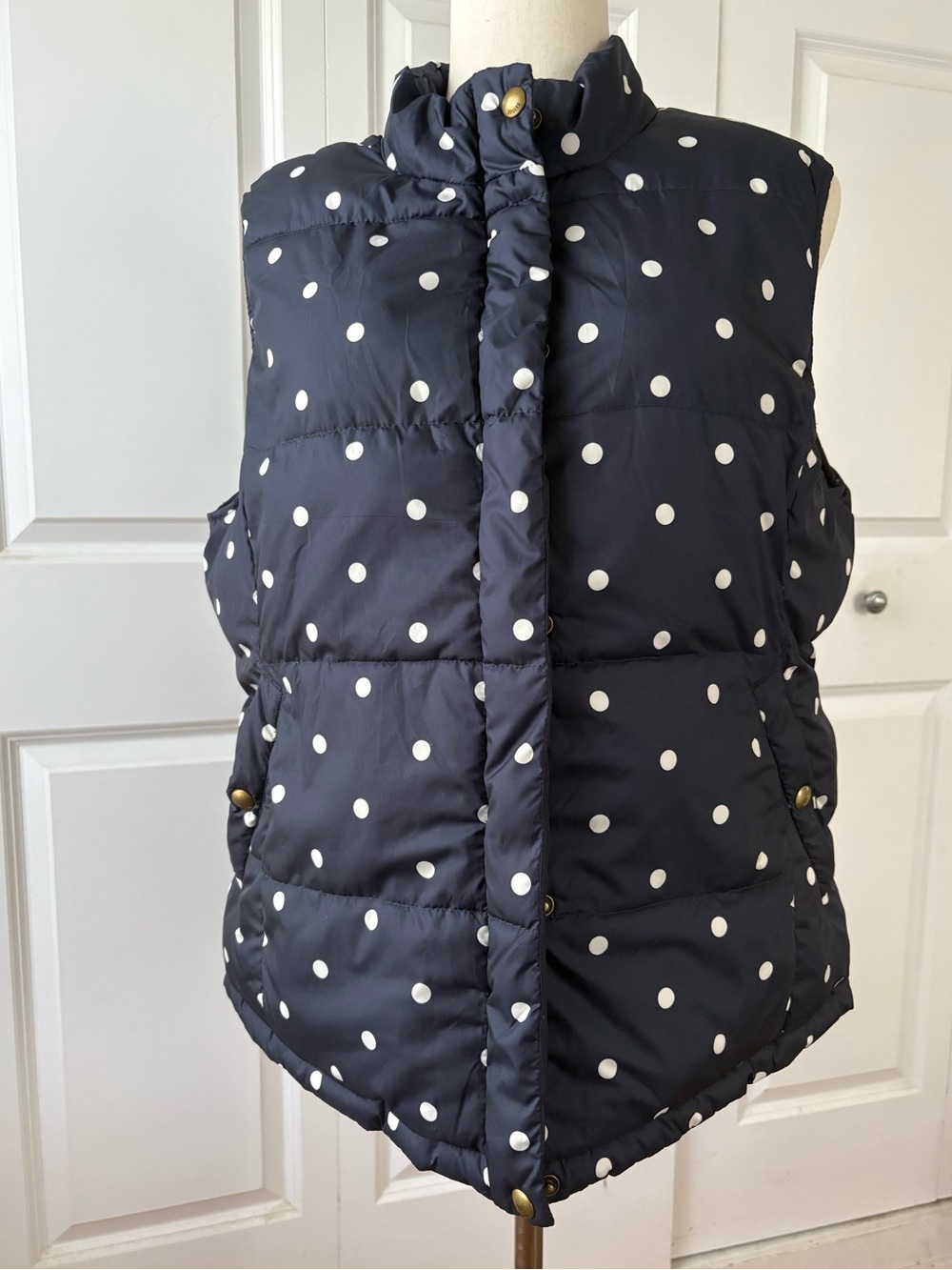 Joules reversible quilted vest